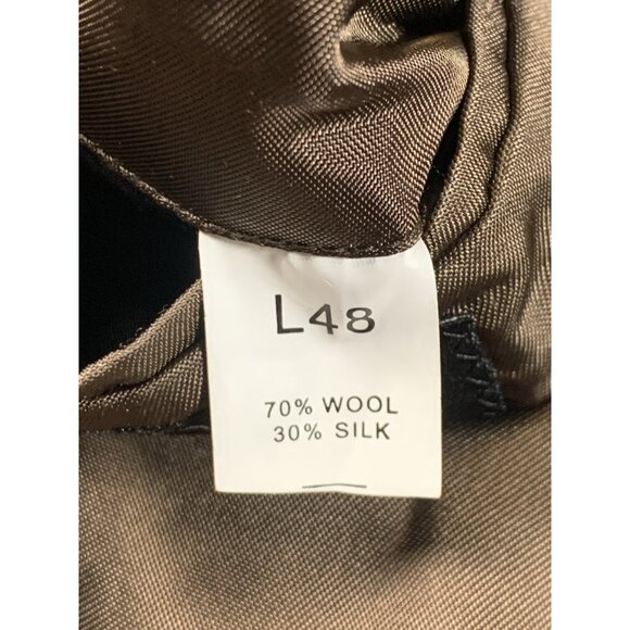 Jos A Bank Men's Brown Wool Silk Corduroy Sport Coat Blazer Jacket Size 48L - Picture 7 of 11